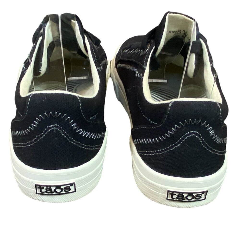 TAOS Women's Plim‎ Soul Platform Comfort Sneakers Sz 7 Black #103V - Picture 9 of 12